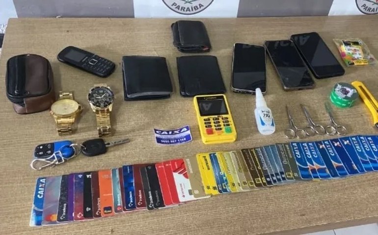 PC de Alagoas desarticula na Paraíba organização criminosa especializada em golpes em agências bancárias; 5 são presos