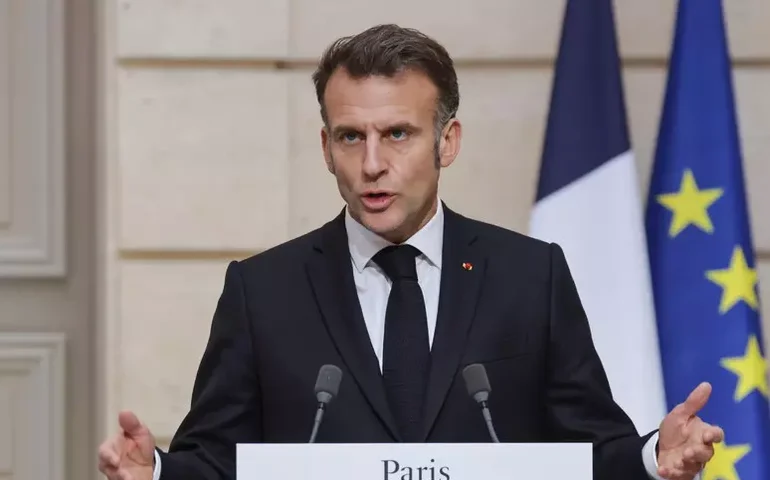 Macron afirma que Europa não se envolverá em ação dos EUA em Ormuz sem objetivos claros