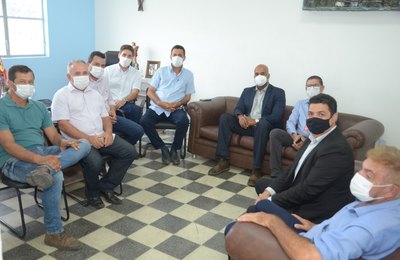 Prefeito Marlan Ferreira se reúne com superintendente do Banco do Nordeste