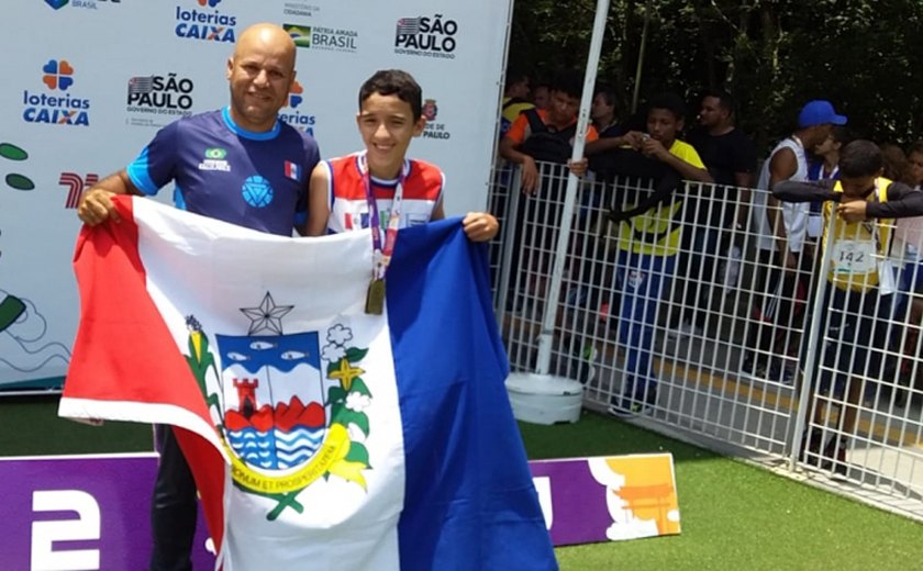 Alagoas supera seu próprio recorde de medalhas nas Paralimpíadas Escolares em SP