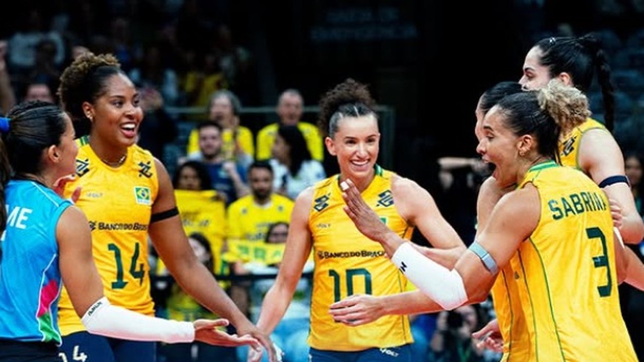 Seleção feminina de vôlei enfrenta a Argentina em busca de vaga em Los Angeles-2028