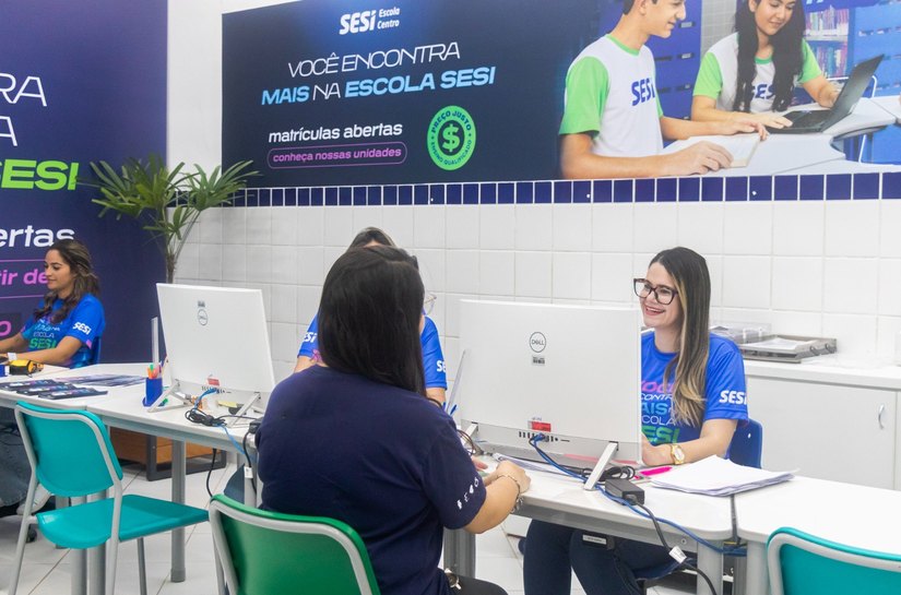 Descontos de até 25% para matrículas e rematrículas das Escolas SESI vão até 7 de novembro