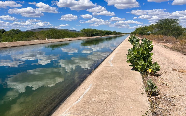 Obras do primeiro perímetro irrigado do Canal do Sertão estão 90% concluídas