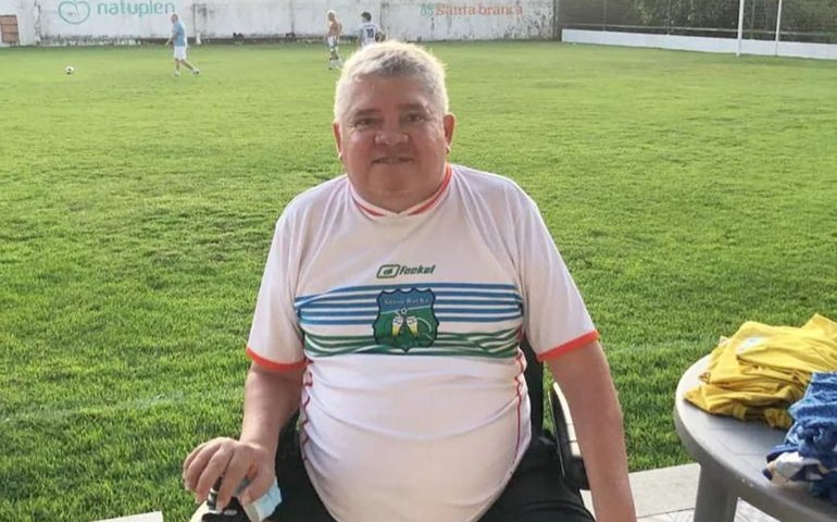 Ex-jogador faz rifa solidária para o tratamento de esclerose lateral amiotrófica