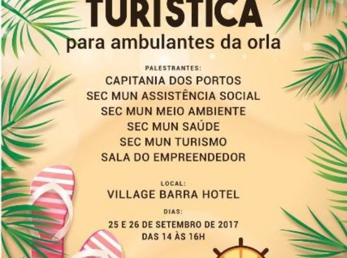 Barra de São Miguel aposta em seminário voltado para ambulantes