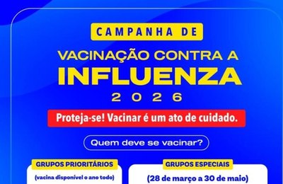 Secretaria de Saúde de Campo Alegre inicia campanha nacional de vacinação contra a Influenza