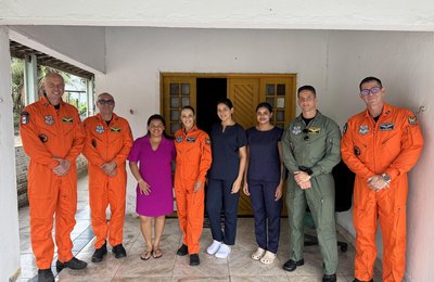 Meses após missão aeromédica, equipe do DEA reencontra paciente transferido de Minas Gerais para Alagoas
