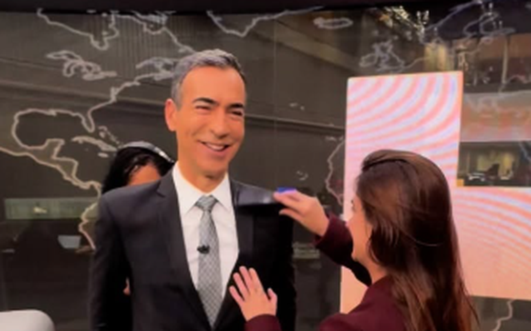 César Tralli se despede do JH e diz que está com 'friozinho na barriga'