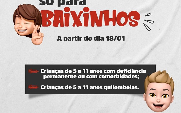 Prefeitura de Penedo começa a vacinar crianças contra Covid