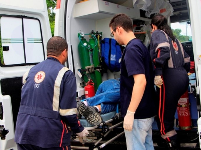 Samu participa de simulação com múltiplas vítimas no Polo de Marechal