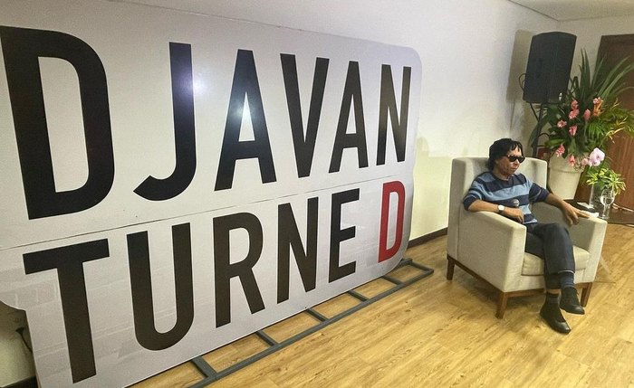 Djavan durante coletiva de lançamento da Turnê D Djavan durante coletiva de lançamento da Turnê D