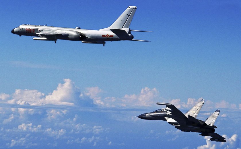 Taiwan realiza teste de defesa aérea contra incursões militares chinesas