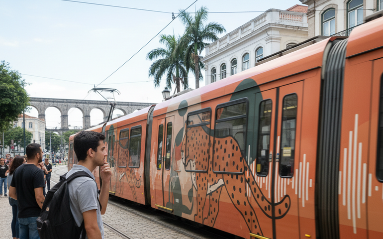 Sputnik lança campanha no VLT Carioca