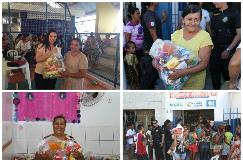 Campo Alegre: prefeitura distribui 1.500 cestas de natal para famílias carentes