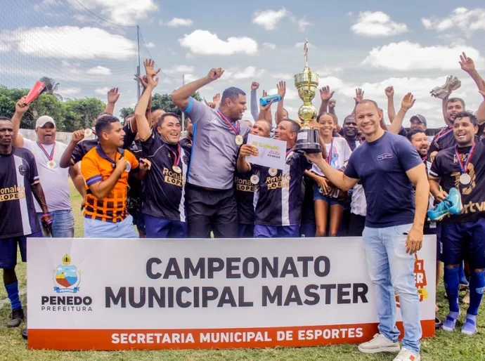 Ramalhão vence Campeonato de Futebol Master 2024 promovido pela Secretaria de Esportes de Penedo