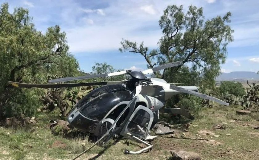 Três mortos em acidente de helicóptero na Cidade do México