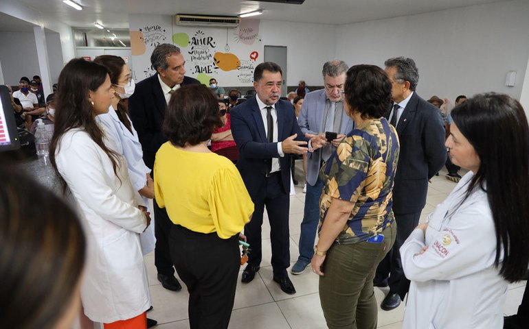 Em visita aos Hospitais Regional e Chama, Ministério Público comprova retorno do atendimento aos usuários do SUS
