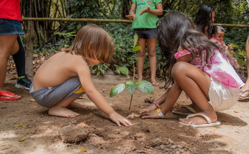 Dia das crianças no Parque Municipal é marcado por lazer e conhecimento
