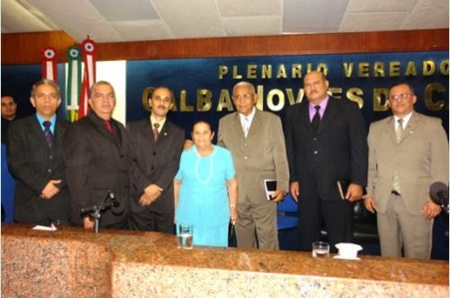 Homenagem ao pastor-presidente José Antonio dos Santos