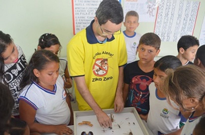 Projeto Zika Zero chega à escola Marizete Correia