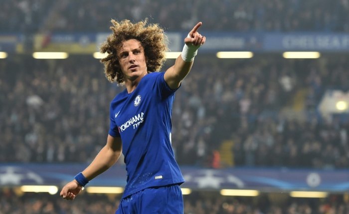 David Luiz pode estar de saída do Chelsea após desentendimento com Conte. Foto: AFP