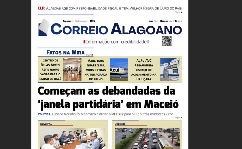 Começam as debandadas da ‘janela partidária’ em Maceió