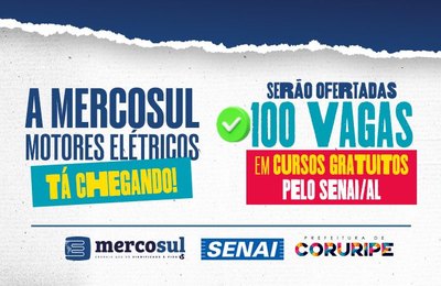 Mercosul Motores: Senai abre vagas em Coruripe para curso de aperfeiçoamento