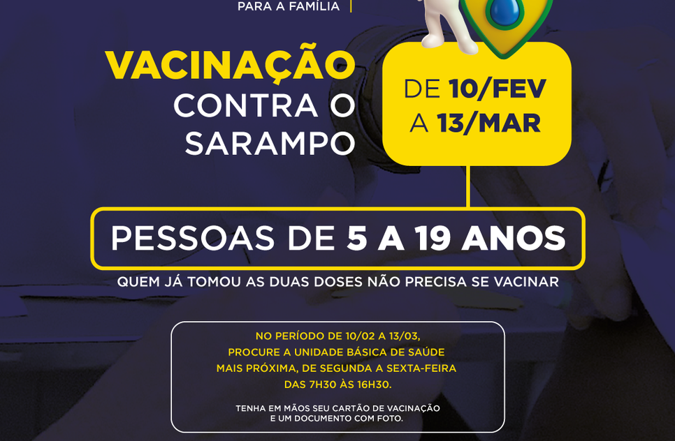 SARAMPO ARTE SMS