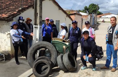 Mutirão reforça combate à dengue no bairro Santa Isabel e alerta para a importância da participação da população