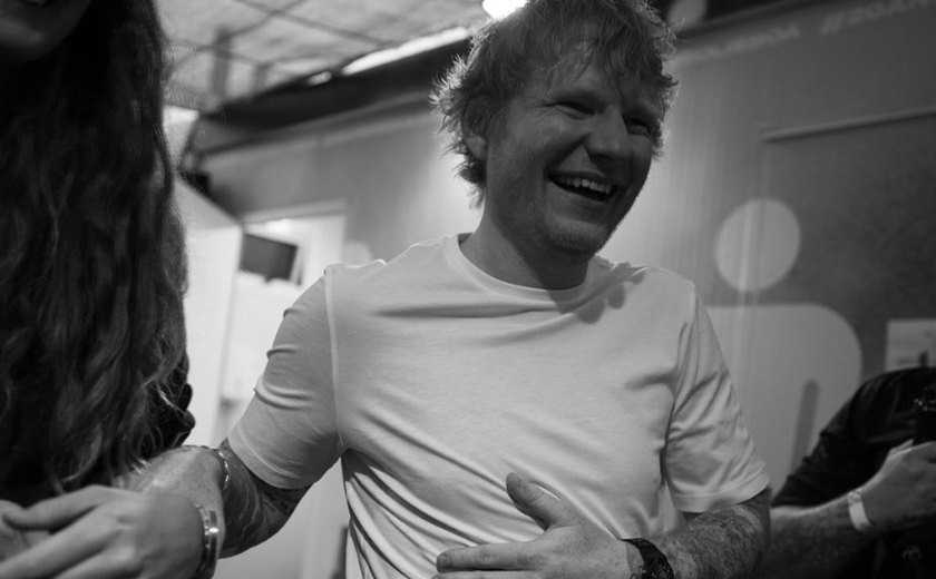 Ed Sheeran canta sucessos e fecha noite no Palco Mundo do Rock in Rio 2024