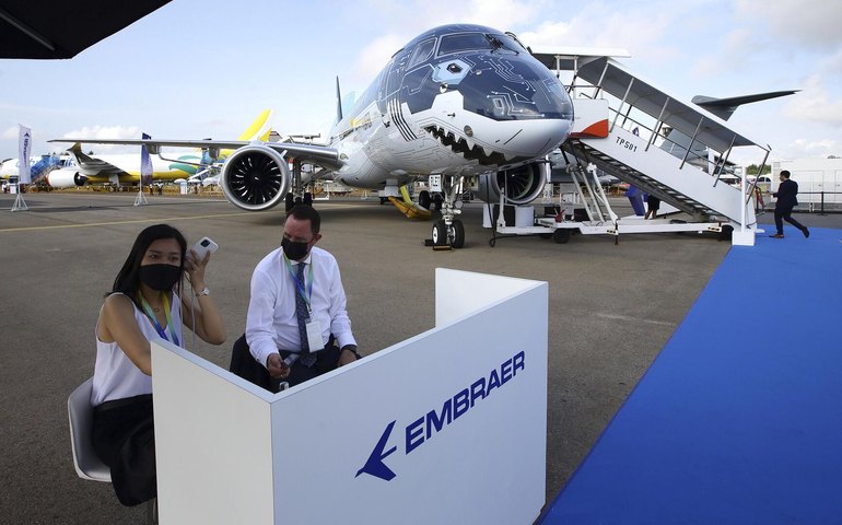 Embraer anuncia venda de 20 aviões E-190 para empresa japonesa ANA