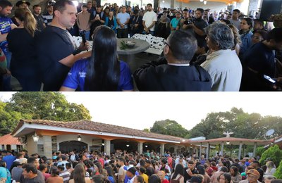 Deputado Fernando Pereira acompanha saída da 15ª Romaria ao Padre Cícero e mantém tradição de fé em Junqueiro