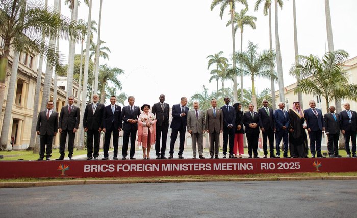 Declaração final de chanceleres do BRICS no Rio: crítica ao unilateralismo e a sanções são destaques Declaração final de chanceleres do BRICS no Rio: crítica ao unilateralismo e a sanções são destaques