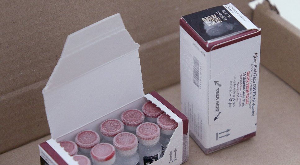 Sergipe recebe primeira remessa da vacina Pfizer para bebês