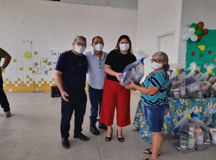 Quintal Produtivo beneficia usuários de Unidade de Saúde no Clima Bom