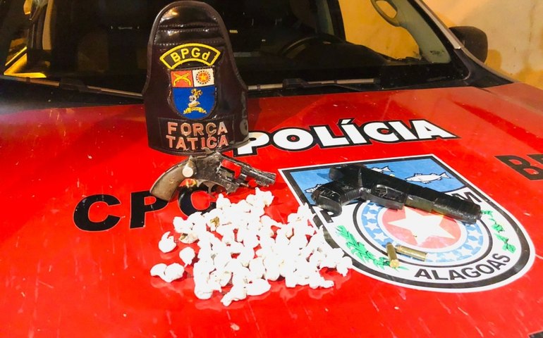 Na Capital e no interior, equipes da PM flagram crimes diversos