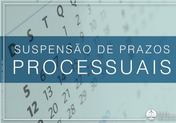 Suspensão de prazos no 1º JECC e Varas da Capital