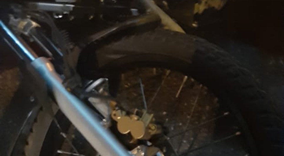 acidente entre moto e coletivo