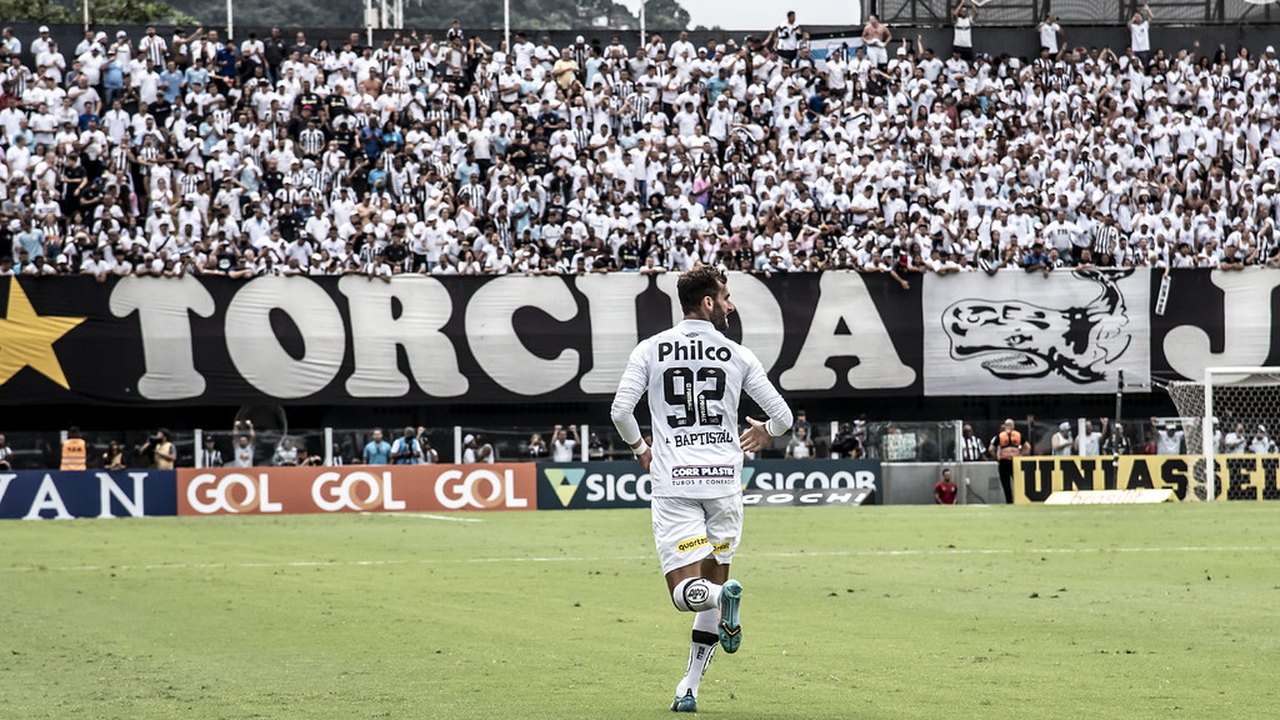 Mendoza reforça o ataque do Santos para o jogo com o Red Bul Bragantino