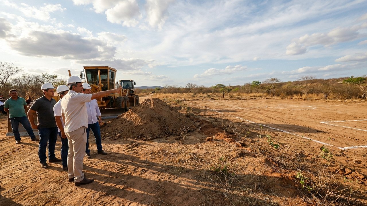 Canapi homologa obra de espaço esportivo comunitário por R$ 1,41 milhão
