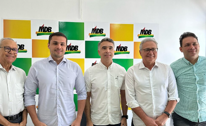 O anúncio da nova presidência aconteceu na sede do MDB