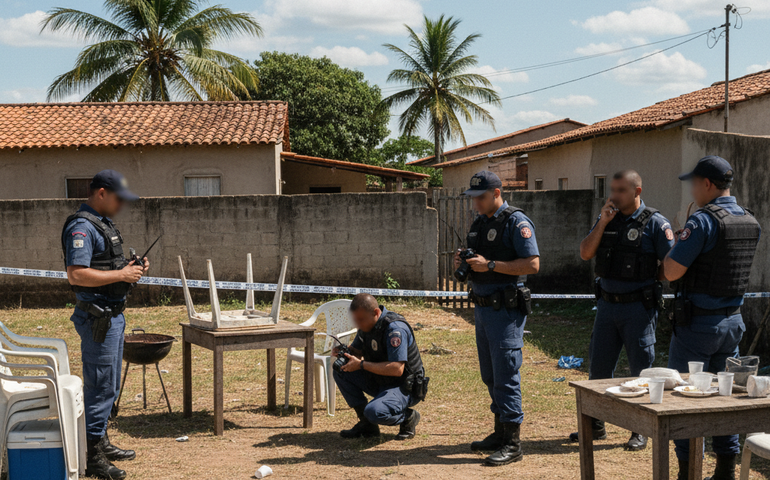 Homem é morto a facadas pelo próprio irmão durante confraternização em Pilar