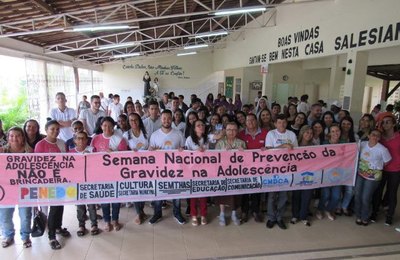 Penedo encerra Ações da Semana Nacional de Prevenção da Gravidez na Adolescência