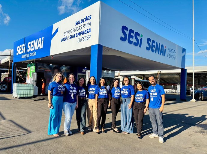 Sesi e Senai levam inovação e serviços ao Arapiraca Agro Show
