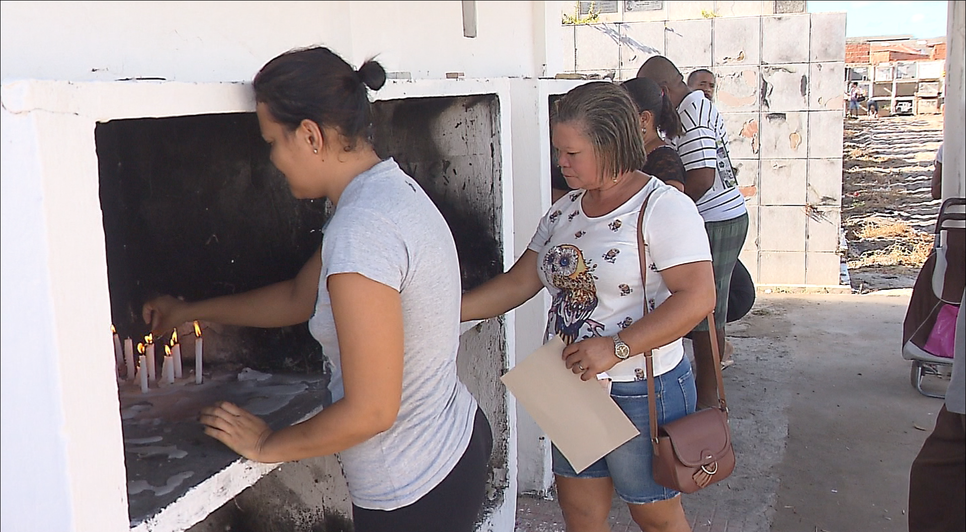 DIA DE FINADOS / Foto: Print da tv atalaia