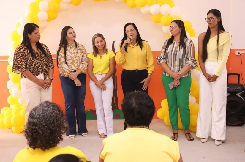 Centro de Convivência realiza ação do Setembro Amarelo com grupo de idosos em Lagoa da Canoa