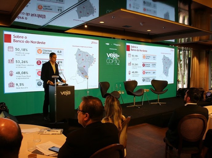 BNB apresenta R$ 7,8 bilhões para crédito verde em evento preparatório para COP 30