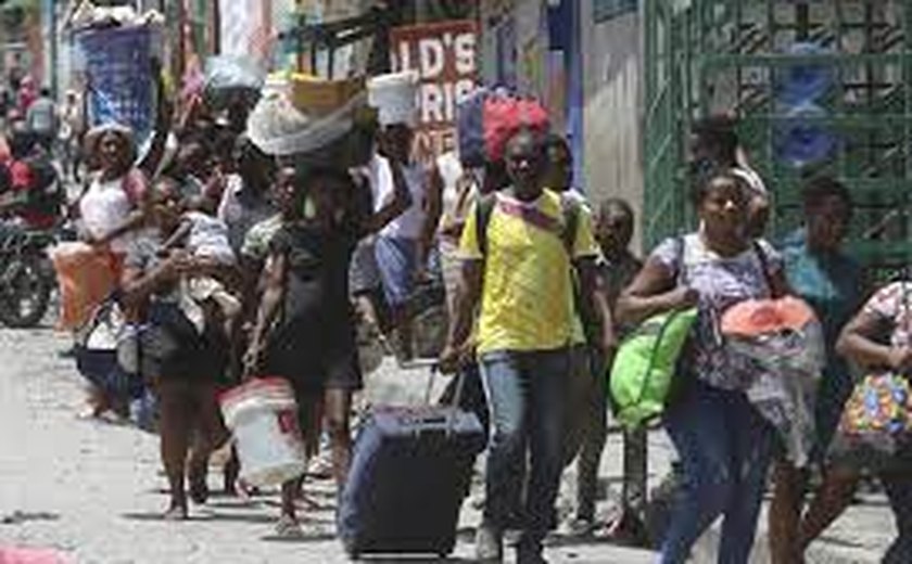Número de deslocados por violência de gangues no Haiti aumentou 60% em três meses, diz ONU