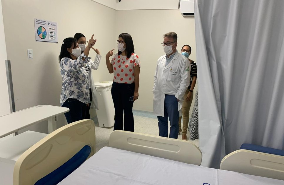 thumbnail_REATIVAÇÃO DE LEITOS COVID-19 NO HOSPITAL DE CIRURGIA  (2) -Crédito Ascom Cirurgia.jpg / Foto: Assessoria de comunicação