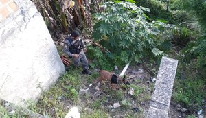 Suspeito de traficar drogas dentro de casa é preso em Nossa Senhora do Socorro